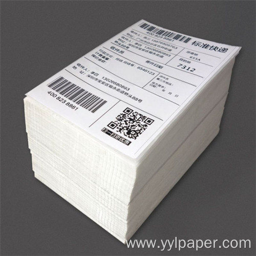 Coated paper thermal labels barcode label paper